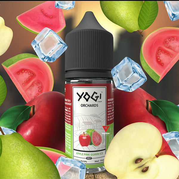 YOGI ORCHARDS APPLE PINK GUAVA ICE 30ML