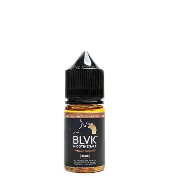 VANILLA CUSTARD 30ML BY BLVK PREMIUM E-LIQUID SALT SERIES