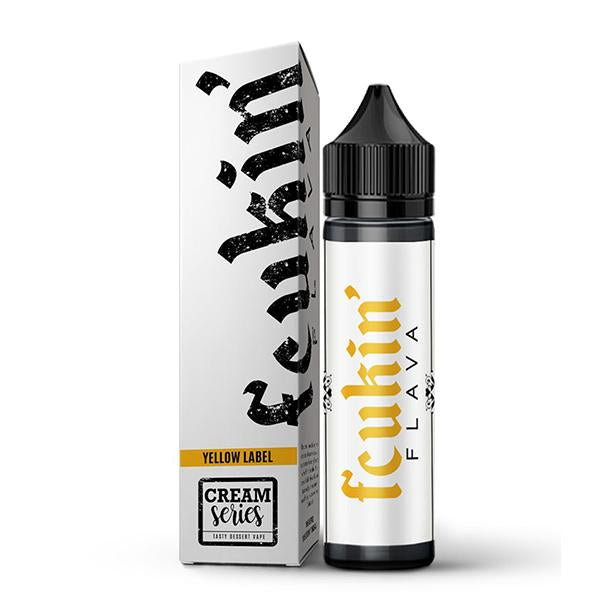 Yellow Label 60ml by Fcukin’ Flava Cream Series