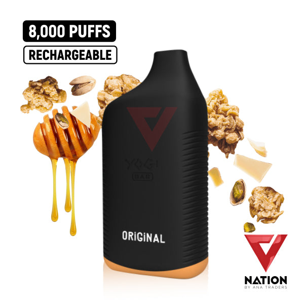 YOGI BAR ORIGINAL GRANOLA 5% 8000 PUFFS