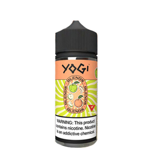 YOGI BLENDS APPLE PEACH ICE 100ML