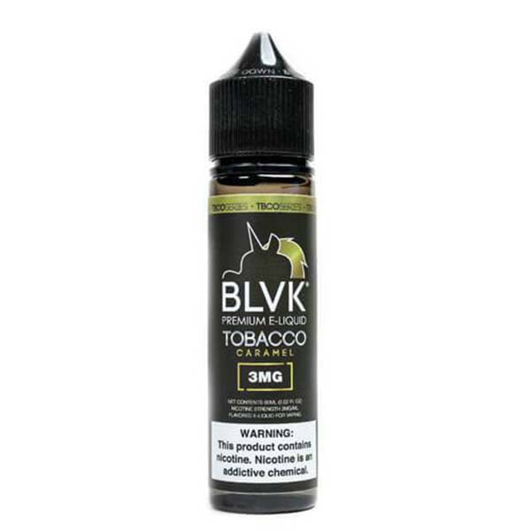 TOBACCO CARAMEL 60ML BLVK PREMIUM E-LIQUID TBCO SERIES