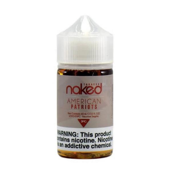 American Patriot Tobacco 60ml by Naked 100