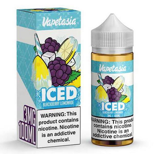 BLACKBERRY LEMONADE 100ML BY VAPETASIA EJUICE ICED