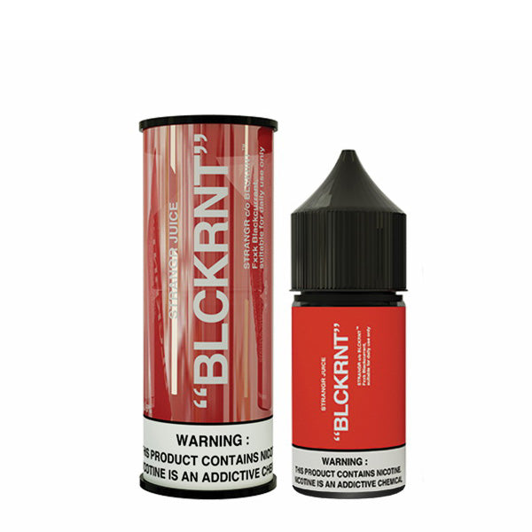 BLCKRNT 30ML BY STRANGR SALT