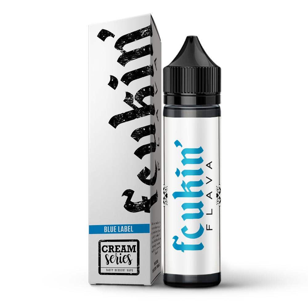 Blue Label 60ml by Fcukin’ Flava Cream Series