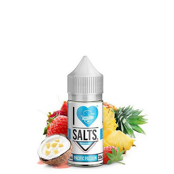 Blue Strawberry 30ml Nic Salt by I Love Salts by Mad Hatter