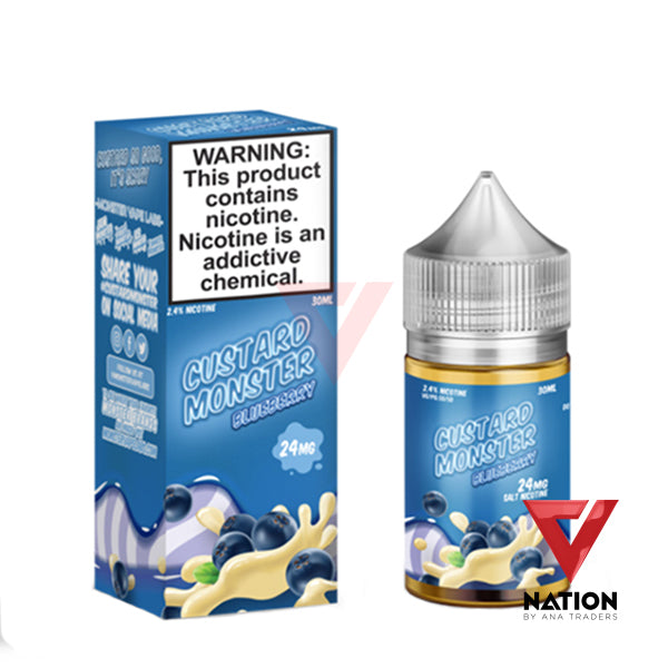 BLUEBERRY 30ML BY CUSTARD MONSTER