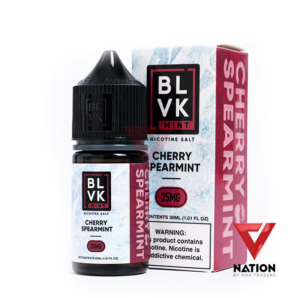 CHERRY SPEARMINT 30ML BY BLVK MINT
