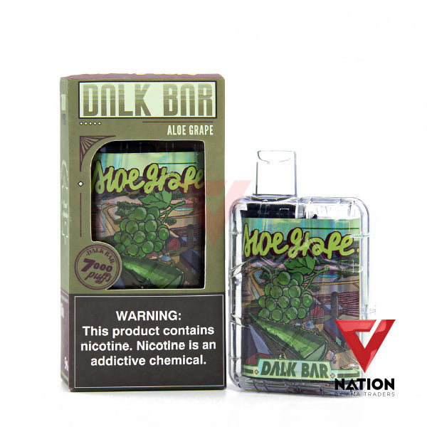 DALKBAR ALOE GRAPE 5% 7000 PUFFS