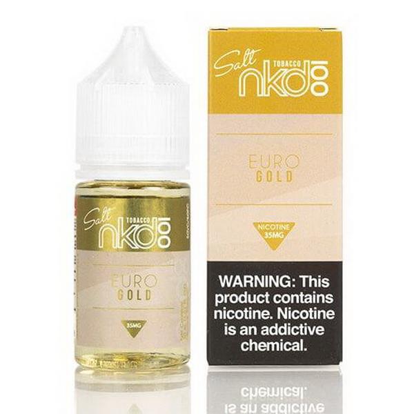 EURO GOLD TOBACCO SALT 30ML BY NKD 100