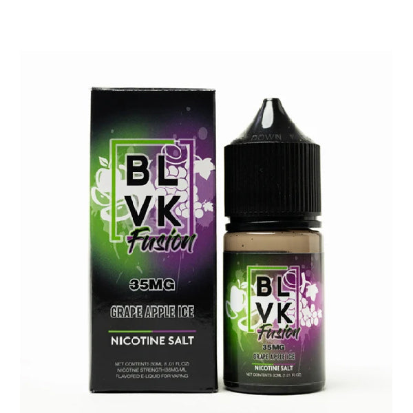 GRAPE APPLE ICE 30ML BY BLVK FUSION SALT