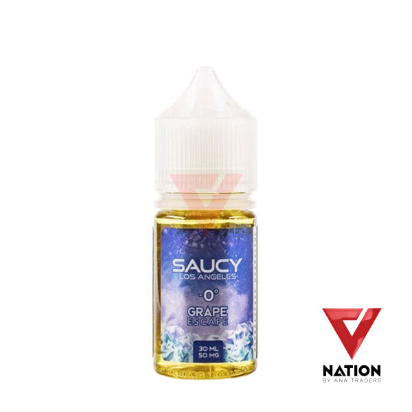 GRAPE ESCAPE 30ML SALT BY SAUCY SUBZERO