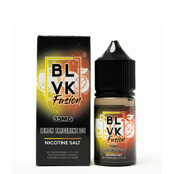 LEMON TANGERINE ICE 30ML BY BLVK FUSION SALT