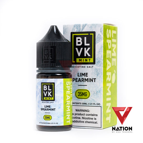 LIME SPEARMINT 30ML BY BLVK MINT