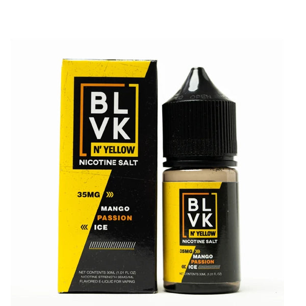 MANGO PASSION ICE 30ML BY BLVK N' YELLOW SALTS