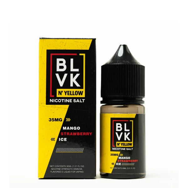 MANGO STRAWBERRY ICE 30ML BY BLVK N' YELLOW SALTS