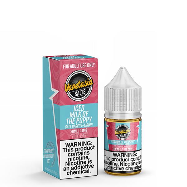 MILK OF THE POPPY 30ML BY VAPETASIA EJUICE ICED SALTS