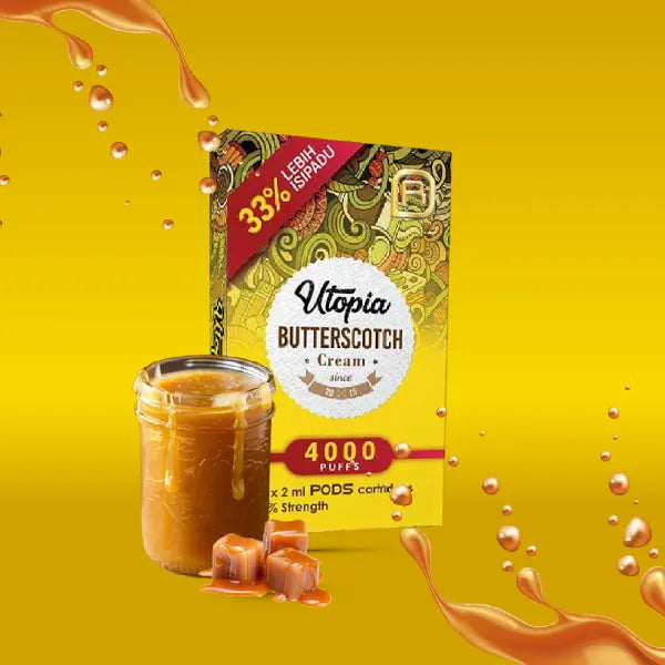 NANOPOD BUTTER SCOTCH 5% - BOX OF 4