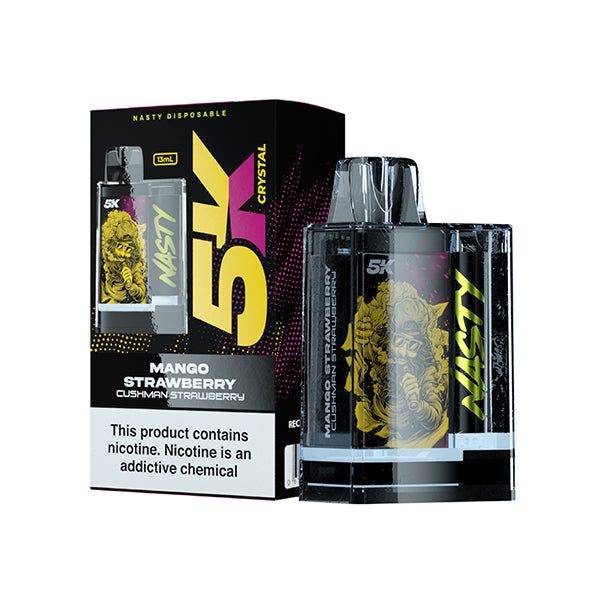 NASTY FIX CUSHMAN STRAWBERRY 5000 PUFF 5%