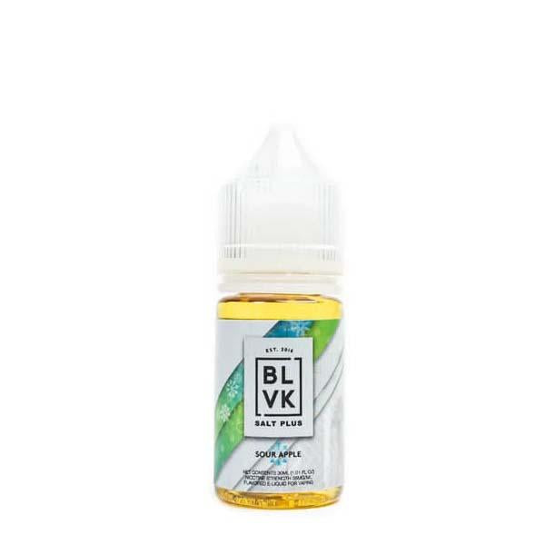 SOUR APPLE ICE 30ML BY BLVK PREMIUM E-LIQUID SALT PLUS