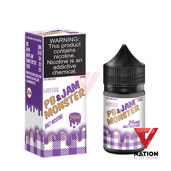 PB & JAM GRAPE 30ML BY JAM MONSTER