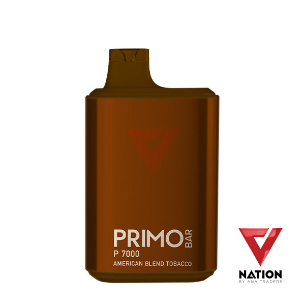 PRIMO BAR AMERCIAN BLEND TOBACCO 5% 7000 PUFF