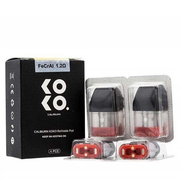 UWELL CALIBURN KOKO REPLACEMENT POD 1.2OHM - BOX OF 4