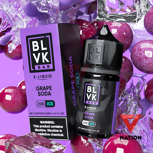 GRAPE SODA 30ML BY BLVK BAR