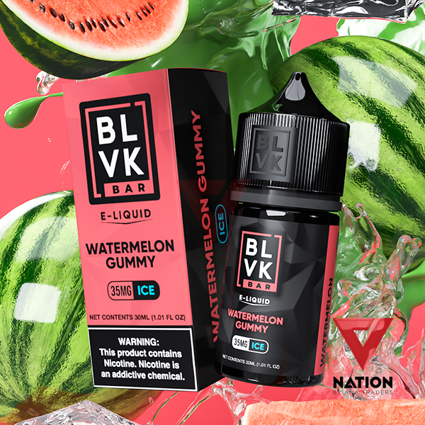 WATERMELON GUMMY 30ML BY BLVK BAR